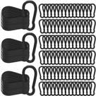 Mosquetão Spring Snap Hook AFROX M5 120 unidades de aço de 5 cm