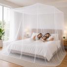 Mosquiteiro De Teto Para Cama De Casal Queen Super King Mosquiteiro De Teto Para Cama De Casal Queen Super King