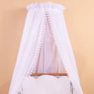 Mosquiteiro de Voil para Dossel de Parede Berco Quarto Bebe