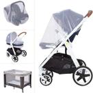 Mosquiteiro Universal Portátil Dobrável Berço, Carrinho, Bebê Conforto, Cadeirinha de Carro Proteção Premium