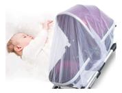 Mosquiteiro Universal Portátil para Carrinho Bebê Conforto Proteção AntiMosquito