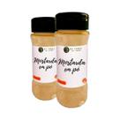 Mostarda Em Pó Superior Qualidade Premium Kit 2 Pote com Dosador 50g