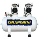 Moto Compressor Odontológico 20 Pés 150L Isento de Óleo 220V Chiaperini