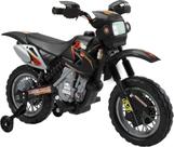 Moto Cross Trail Elétrica 6V Preta Bel