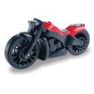 Moto De Brinquedo Custom 66 Realista Esportivo Motinha Infantil Menino