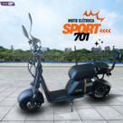 Moto Elétrica Adulta Sport 701 65km/h 800W Alta Velocidade Scooter