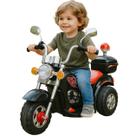 Moto Elétrica Bang Toys Infantil Chopper Guardian X Preta 6V