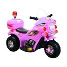 Moto eletrica com luz e som 6v rosa - shiny toys Moto eletrica com luz e som 6v rosa - shiny toys