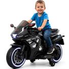 Moto Eletrica Infantil Biemme Turbo Sport Duo 12V Preta