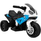 Moto eletrica infantil bmw s1000rr 6v azul - zippy toys