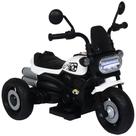 Moto Eletrica Infantil Freeway King 3 Rodas 6v Branca Bel