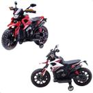 Moto Elétrica Infantil Turbon Com Rodinhas Vermelho Zippy Toys