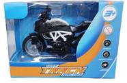 Moto - Metal Modelo 4 Racer Preta/Branco HONGYAO
