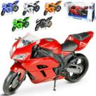 Moto racing motorcycle roda livre 22x13x6,5cm - ROMA BRINQUEDOS SORTIDO
