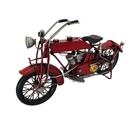 Moto retrô em metal
