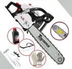 Moto serra a Gasolina Toyama TCS58H / TCS58 H 3.2HP 54cc Motor Serra 2T Sabre 18" Ponta Rolante + Kit de Acessorios