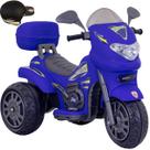 Moto Sprint Turbo Power Azul Infantil Eletrica Biemme 12V