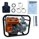 Motobomba 2 Polegadas 7HP 212cc Autoescorvante Gasolina 4T Partida Manual 33.000 Litros por Hora Carbon Fak