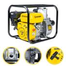 Motobomba a Gasolina 7hp 2 Polegadas Autoescorvante Matsuyama Alta Vazão 30000 Lh Irrigação 4 Tempos