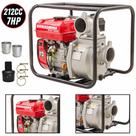 Motobomba Autoescorvante Kawashima GW300 À Gasolina 212cc 7HP 4T Para Transferencia de Água Limpa