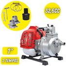 Motobomba Kawashima Autoescorvante KWP-10 Com Motor M3300 À Gasolina 32,6cc 2 Tempos