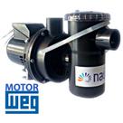 Motobomba Para Piscinas Autoescorvante Nautilus 1/2 cv NBFC-2M 110/220V Monofasica Motor Weg