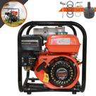 Motobomba Vulcan VMB653S À Gasolina 4T 196cc 6,5HP de Potência 4.000rpm Profissional Auto Escorvante 3 Polegadas 30MCA Vazão de 60m³ Ideal Para Irrigação de Pomares e Hortas