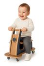 Motoca Lambreta MDF Azul Menino Infantil Equilíbrio
