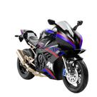 Motocicleta BMW fundida em escala 1:10 com som e luz