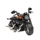 Motocicleta de brinquedo fundida sob pressão CYYSFIVQZ com sons e luzes 1:14
