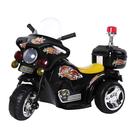 Motocicleta Mini Moto Elétrica Infantil C/ Luz e Som Frente e Ré Preto ImportWay - BW006PR