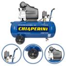 Motocompressor Ar Comprimido 8,5 Pés 50 Litros 2Hp Chiaperini 120 Libras Monofásico Portátil Pintura Motocompressor Ar Comprimido 8,5 Pés 50 Litros 2Hp Chiaperini 120 Libras Monofásico Portátil Pintura