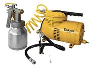 Motocompressor de Ar Tekna 1/4HP 50PSI com Kit Portátil
