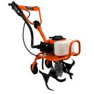 Motocultivador de Solo a Gasolina Tratorito 4T 53cc 3,6HP com 12 Lâminas Cultivadoras Carbon Fak