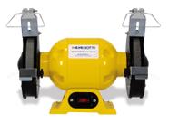 Motoesmeril Plus 300 06 Mono 1/2cv 127/220v 60hz 300w com visor com abrasivos A36 e A60 Menegotti