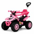 Motoquinha Motorizada 6v Com Empurrador Infantil Quadriciclo Motoca Elétrico Guia Passeio 30kg Motoquinha Motorizada 6v Com Empurrador Infantil Quadriciclo Motoca Elétrico Guia Passeio 30kg