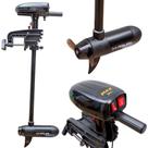 Motor De Popa Elétrico 24lbs 12V Caiaque Barco Pesca Água Doce Baixo Consumo