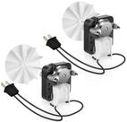 Motor de ventilador de banheiro PANDEELS SM550 50 CFM 120V, pacote com 2