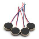 Motor de vibração DZS Elec Mini Flat Button tipo 10x2,7 mm 4 unidades Motor de vibração DZS Elec Mini Flat Button tipo 10x2,7 mm 4 unidades