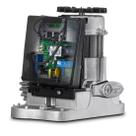 Motor do Portão Residencial 127V/220V Engrenagem de Z18 Cor Cinza PPA DZ Rio 500 Jetflex