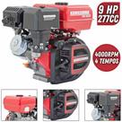 Motor Estacionário Kawashima GE900 À Gasolina 9cv 277cc 4 Tempos Alto Desempenho Para Moenda de Cana