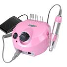 Motor Lixadeira Unha Nail Drill Pedal 25.000rpm Bivolt PORQUINHO
