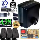 Motor Portão Correr Automatizador 1/4 CV Deslizante DZ 450kg 300W 127V Controles Cremalheira 4,2m Ipec Motor Portão Correr Automatizador 1/4 CV Deslizante DZ 450kg 300W 127V Controles Cremalheira 4,2m Ipec