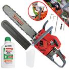 Motor Serra Vulcan VSL550P 2T 55CC 3,35CV Com Sabre 18'' Corrente 32 Dentes + Óleo 2T Castrol Sthil