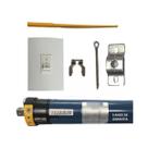 Motor Tubular 6n 110v Com Botoeira Para Persiana Toldo