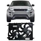 Motor ventilador Freelander Range Rover Evoque Discovery Sport Volv Xc60 Xc70 Sem Modulo Gmv 2 Conectores De 2 Pinos Eletroventilador Duplo 12V 502067