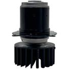 MOTOR VENTILADOR / PRESSURIZADOR JOHN DEERE STS 9470/STS 9570 / STS 9670 12V OEM: AH222796 Preto