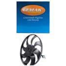 Motor ventilador radiador ford focus 2008 até 2014 - 12v