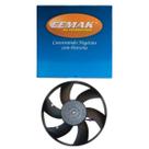 Motor ventilador radiador vw polo - 12v
