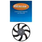 Motor ventilador radiador vw polo classic- 12v